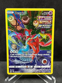 Deoxys GG12/GG70 Holo Crown Zenith Galarian Gallery Pokemon NM - Image 1