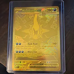 Pokemon TCG Mega Darkrai EX 120/084 Black & White Secret Rare Full Art Holo - Image 1