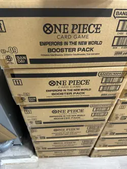 One Piece OP-09 Emperors in the New World Booster Box Case - 12x Booster Boxes - Image 1