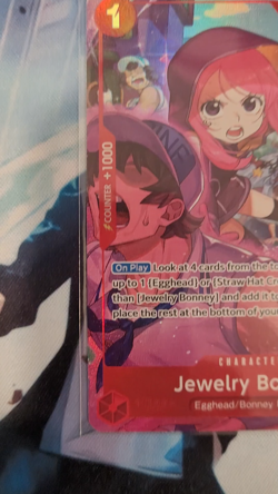 One Piece TCG English EB04-002 Jewelry Bonney Alt Art Parallel - Image 2