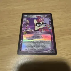 My Little Pony Collectible Card Game - Moondancer, Page Turner - SR #36 - Image 1