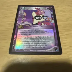 My Little Pony Collectible Card Game - Moondancer, Page Turner - SR #36 - Image 2
