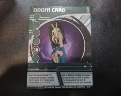 Bakugan Doom Card 46/48 Green Silver Foil Battle Brawlers Ability Card RARE! - Image 1