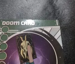 Bakugan Doom Card 46/48 Green Silver Foil Battle Brawlers Ability Card RARE! - Image 2