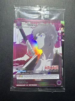 Ichigo Kurosaki (BLC-1-040) Round 1 Stamped Union Arena Bleach Promo Card SEALED - Image 1