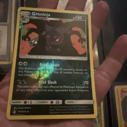 Greninja 117/214 Unbroken Bonds Reverse Holo Pokemon Card Charizard Shadow - Image 4