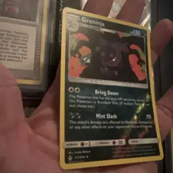 Greninja 117/214 Unbroken Bonds Reverse Holo Pokemon Card Charizard Shadow - Image 5