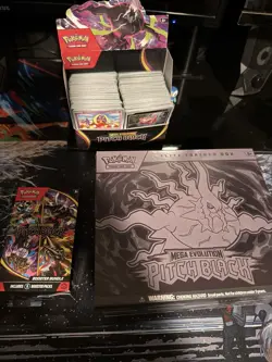 500+ Eng Pokemon Card Bulk Lot - Pitch Black Set Includes Holos & Reverse Holos! - Image 1