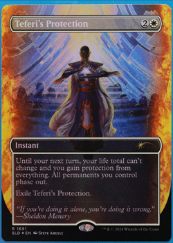 Teferi's Protection (Secret Lair 1691 Promo) FOIL MINT MTG CARD 503465 ABUGames - Image 1