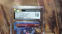 MTG Battle of Olympus #2208 🌈Foil Borderless SLD God of War Greek CGC 10 💎 - Image 3