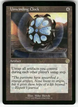 Unwinding Clock 61 The Brothers' War: Retro Frame Magic: The Gathering NM - Image 1