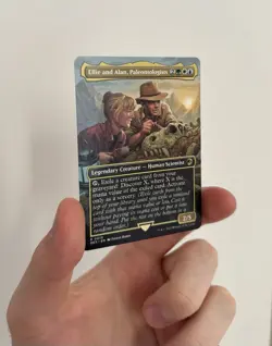 Ellie and Alan, Paleontologists 0010 regular (Borderless) - MTG Jurassic World - Image 1