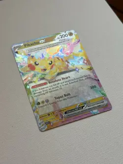 The Pokemon Company Pikachu ex Sv08: Surging Sparks Holo ENG DR 200HP 057/191 - Image 2