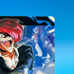 Iori Yagami THE KING OF FIGHTERS TCG Game Retoro Trading Card 1995 Japan #16 - Image 4