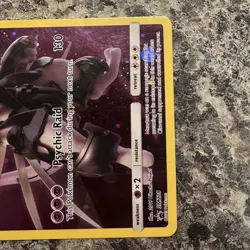 Pokemon TCG Armored Mewtwo Holo Rare Black Star Promo Card SM228 - Image 2