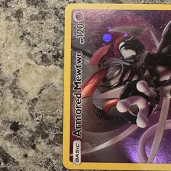 Pokemon TCG Armored Mewtwo Holo Rare Black Star Promo Card SM228 - Image 3