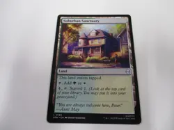 Magic the Gathering Spider-Man MTG Suburban Sanctuary Card #0185 - Image 1