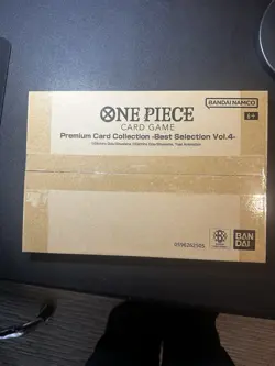 Bandai One Piece TCG Premium Card Collection - Best Selection Vol. 4 Eng. Sealed - Image 1