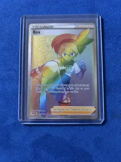 Pokemon Bea 193/185 Sword & Shield Vivid Voltage Secret Rainbow Rare - NM - Image 1