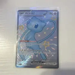The Pokemon Company Mew ex 216/091 SV Paldean Fates Shiny Ultra Rare Holo - Image 1