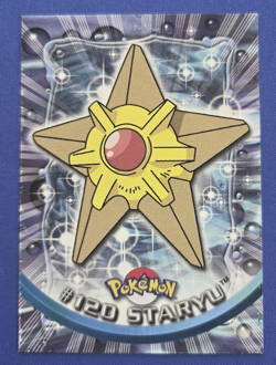 Staryu #120 - Topps Pokemon Animation Edition - Blue Logo - Vintage Card VLP - Image 1