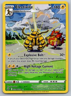 Electivire GG08/GG70 Holo Crown Zenith Galarian Gallery Pokemon NM - Image 1
