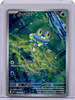 Pokemon Froakie Illustration Rare ME04: Chaos Rising 088/086 NM - Image 1