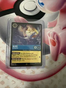 Disney Lorcana Alice Growing Girl Card 137/204 Rise of The Floodborn Non Foil - Image 1