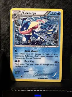 Greninja XY162 Pokemon XY Black Star Promo 2016 LP/NM - Image 1