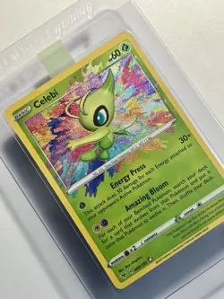 Celebi 009/185 (NM) Amazing Rare Sword & Shield: Vivid Voltage 2020 Pokemon TCG - Image 3