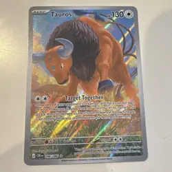 The Pokemon Company Tauros 096/086 SV04 Paradox Rift IR Holo EN 2023 130HP - Image 1