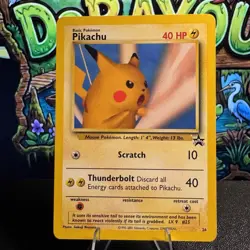 ⚡Pikachu 26 Pokemon SNAP Black Star Promo (WOTC) Vintage ⚡ - Image 1