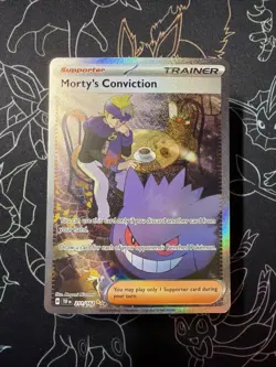 Morty's Conviction 211/162 SIR Temporal Forces Pokemon - Image 1