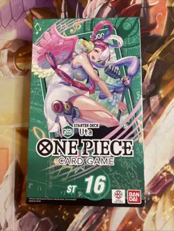 Green Starter Deck Uta One Piece Card Game ST 16 - Image 1