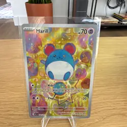 Marill 232/217 Journey Together Illustration Rare Full Art Holo Pokemon TCG EN - Image 1
