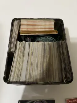 Yu-Gi-Oh! Card Collection | Bulk Lot | Mixed Sleeved & Unsleeved Cards in Tin - Image 1