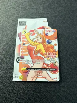 Nami Round 1 Promo One Piece NM English - Image 1