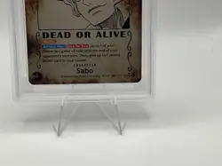 2025 One Piece Sabo OP13-120 SEC Alt Art Wanted Carrying on His Will Eng PSA 10 - Image 2