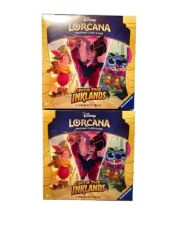 X2 DISNEY LORCANA INTO THE INKLANDS ILLUMINEER'S TROVE BOXES! - Image 1