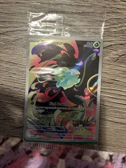 Pokemon Card Bulbasaur 133/132 Mega Evolution Stamped Promo Sealed - Image 2