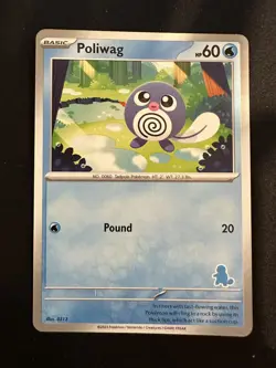 POKEMON TCG POLIWAG CARD MY FIRST BATTLE SQUIRTLE DECK ENGLISH - Image 1