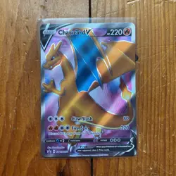 Pokemon Company Charizard V SWSH50 Promo Holo 220 HP English Card 2020 - Image 1
