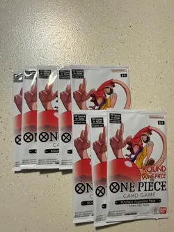 ONE PIECE Card Game ROUND 1 Promo Pack English SEALED - Image 1