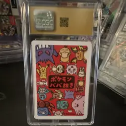 CGC Pristine 10 Jigglypuff Old Maid Regular 2019 Japanese Pokemon Playing Card - Image 2