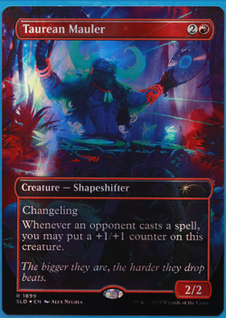 Taurean Mauler (Secret Lair Promo) FOIL MINT MTG MAGIC CARD (503460) ABUGames - Image 1