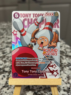 Tony Tony Chopper - One Piece x Round 1 Promo Card - OP09-068 - ENGLISH - NM/MT - Image 1