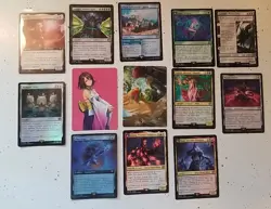 Final Fantasy Magic The Gathering Card Lot 11 Rares 41 Uncommon 58 Common Mint - Image 1