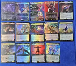 Magic: The Gathering Final Fantasy Assorted Foil Card Lot | 350+ All Foil Cards - Image 2