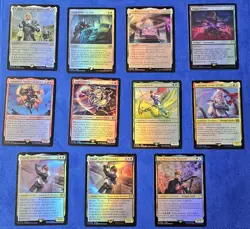 Magic: The Gathering Final Fantasy Assorted Foil Card Lot | 350+ All Foil Cards - Image 3