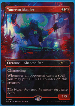 Taurean Mauler (Secret Lair Promo) FOIL MINT MTG MAGIC CARD (503459) ABUGames - Image 1
